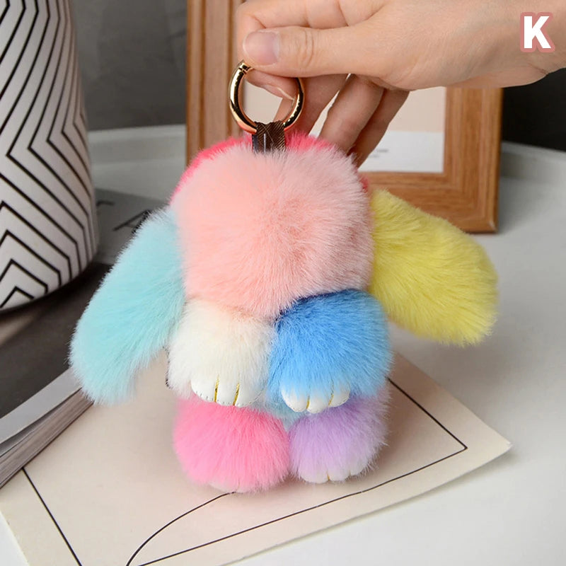 Fluffy Charm Luxury Keychain