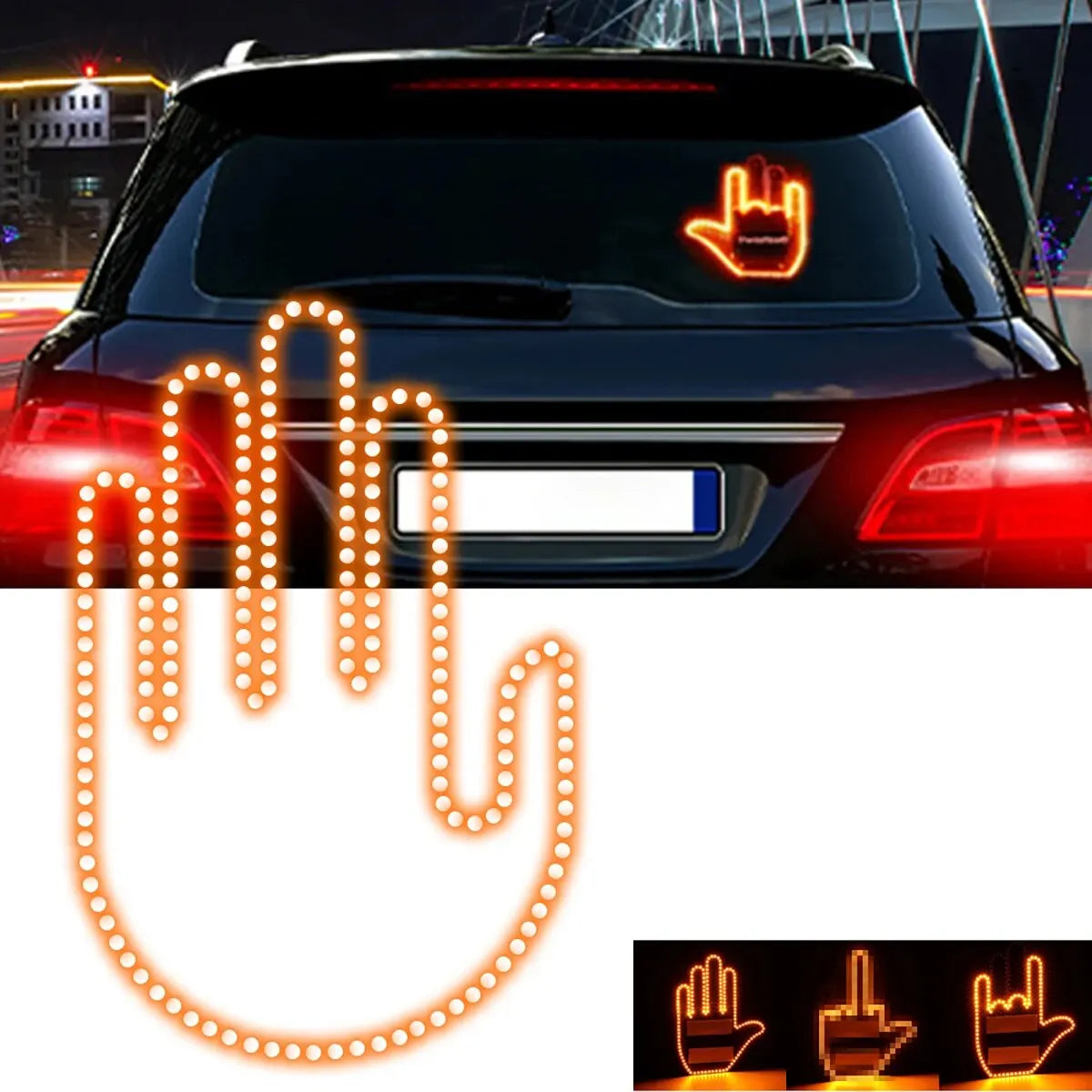 Cool Car LED Finger Light