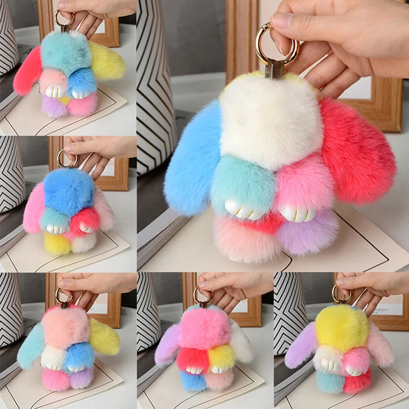 Fluffy Charm Luxury Keychain