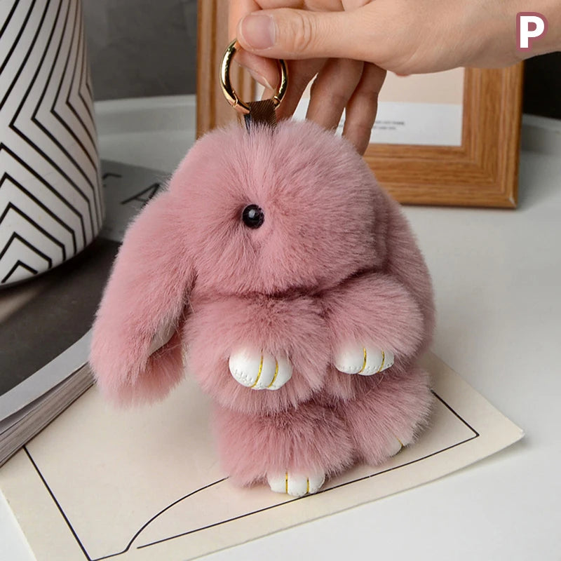 Fluffy Charm Luxury Keychain