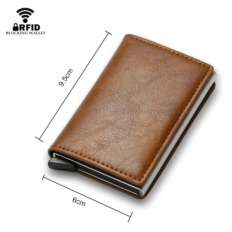 Sleek RFID Carbon Card Wallet