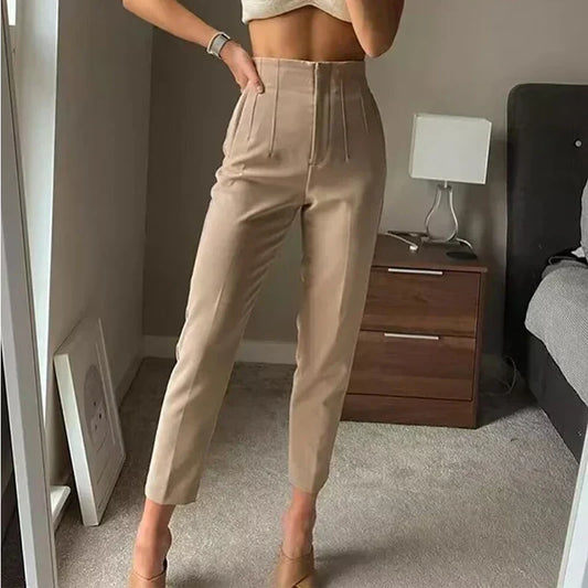 -Season High Waist Pants