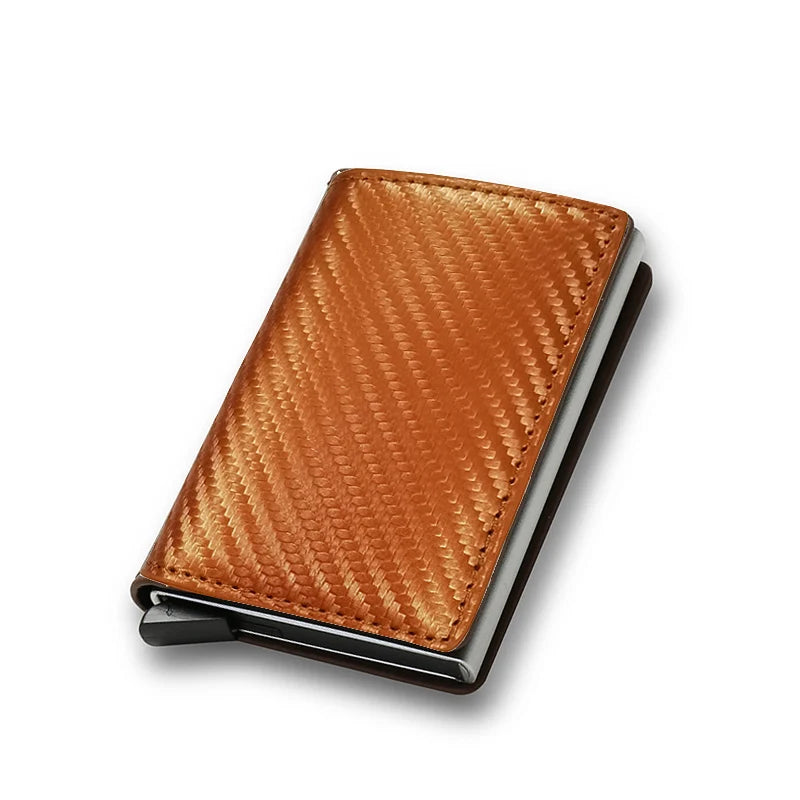 Sleek RFID Carbon Card Wallet