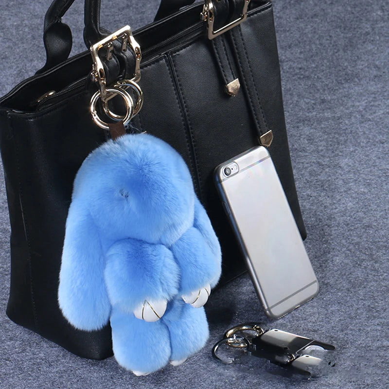 Fluffy Charm Luxury Keychain