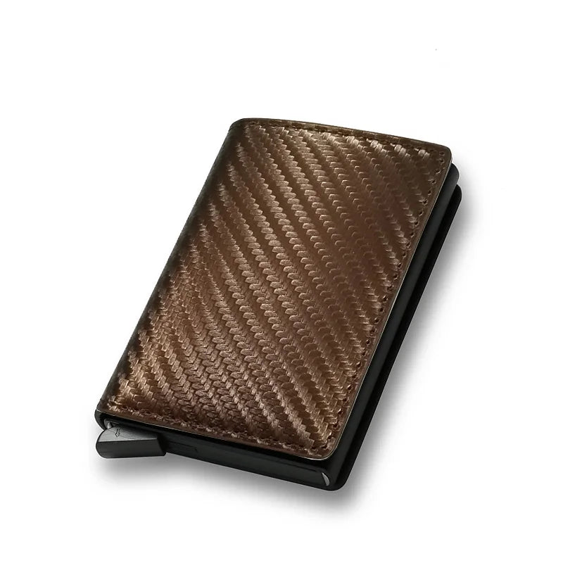 Sleek RFID Carbon Card Wallet